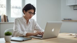 Freelancer working online in 2025 to earn money without investment