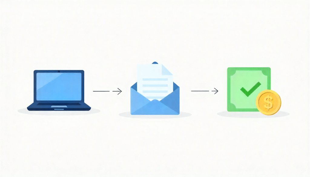Application process of MyFastBroker loans.
